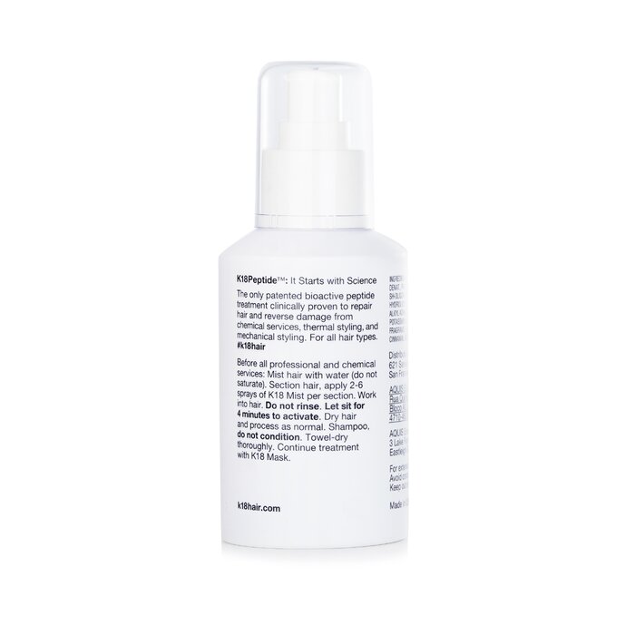 Jamone.C K18 Professional Molecular Repair Mist 150ml/5oz back