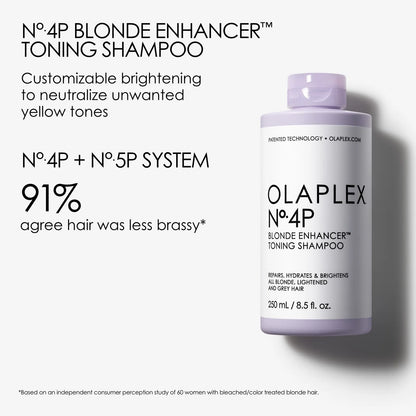 Olaplex No. 4P Blonde Enhancer Toning Shampoo 250ml