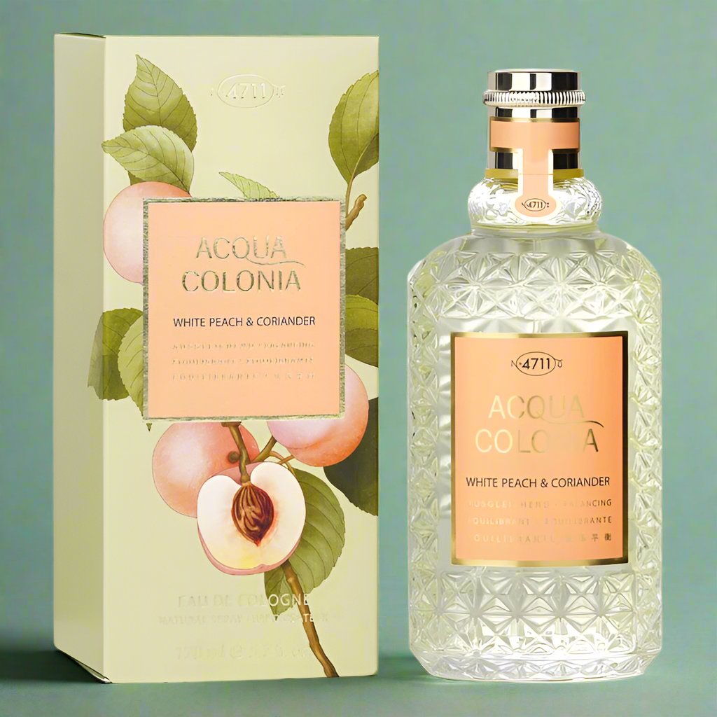 4711 Acqua Colonia White Peach & Coriander Eau De Cologne Spray 50ml 170ml