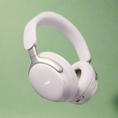 Bose New QuietComfort Ultra Headphones (White/ Sandstone/ Black)