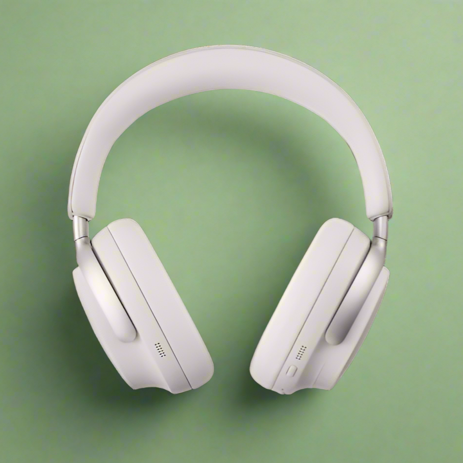 Bose New QuietComfort Ultra Headphones (White/ Sandstone/ Black)
