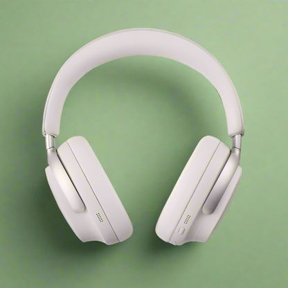 Bose New QuietComfort Ultra Headphones (White/ Sandstone/ Black)