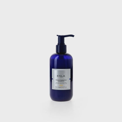 Esla Frizz Dominator Shampoo 250 ml (Anti-Frizz and Smoothing for Frizzy and Coarse Hair)